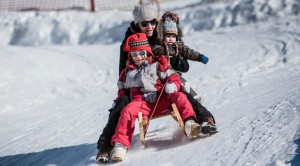 Children do not even want to leave this Toboggan hill.