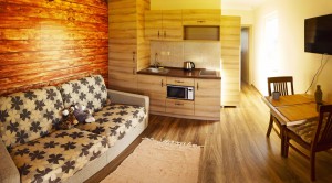 Apartmán so spálňou a kuchyňou M