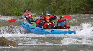 Skupinové splavovavie a rafting